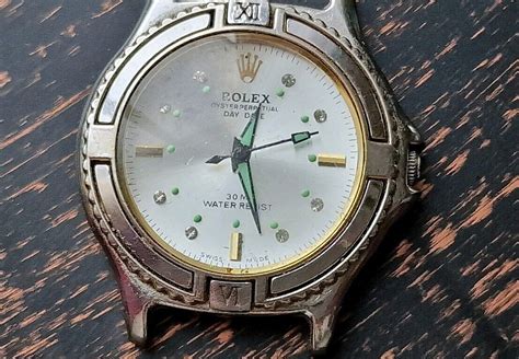 rolex oyster perpetual day date 30m water resist vintage|rolex perpetual day date price.